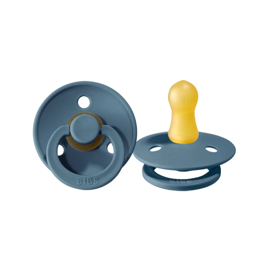 BIBS Dummies - Round 2 Pk Petrol Blue