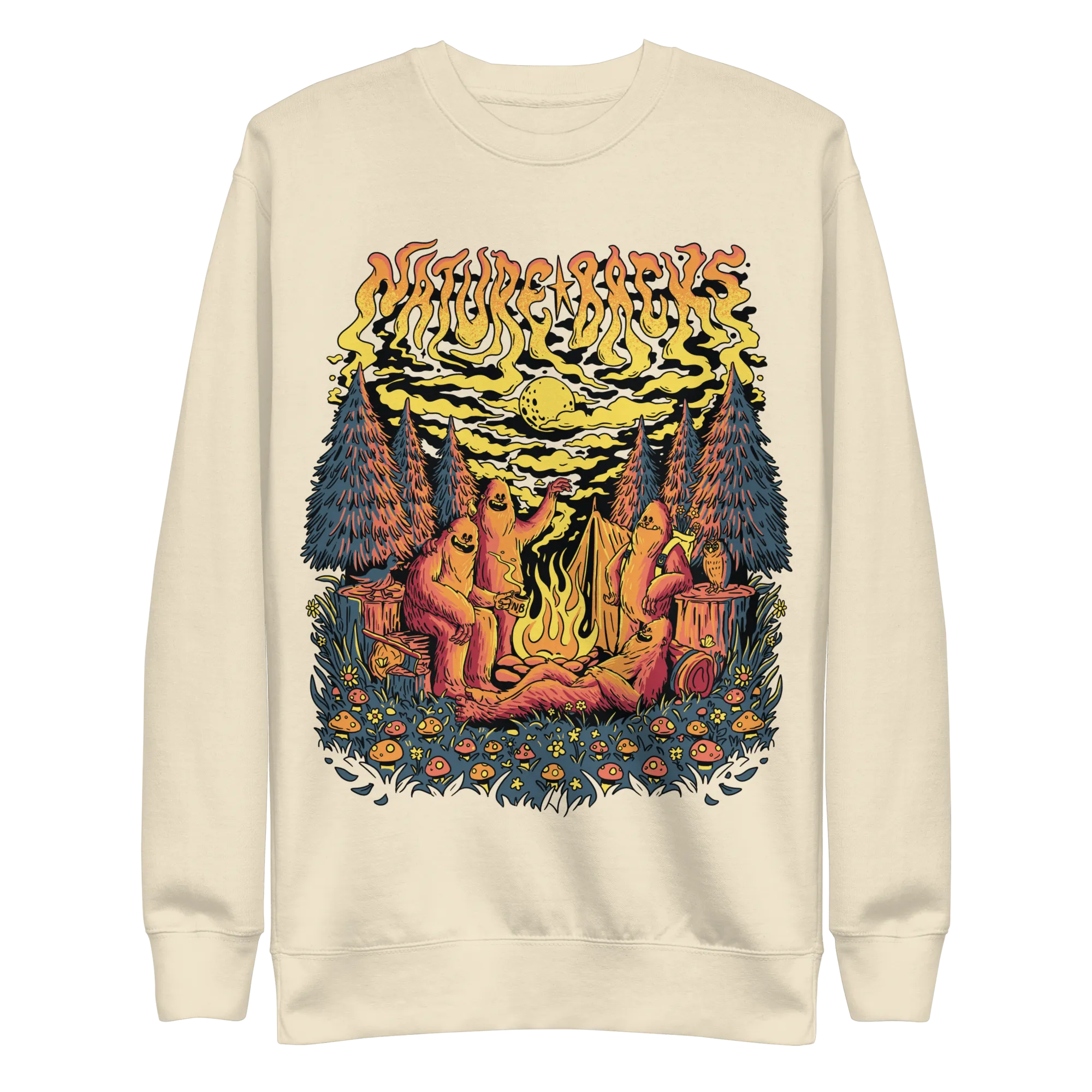 Bigfoot Bonfire Sweatshirt