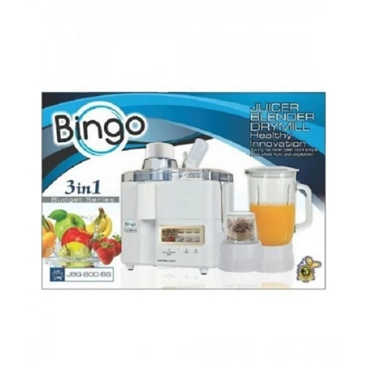 Bingo 3 In 1 Juicer  and  Blender JBG-800