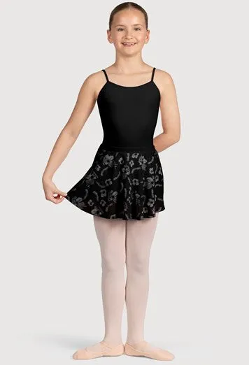 Bloch Grace Print Mesh Pull on Skirt - Girls