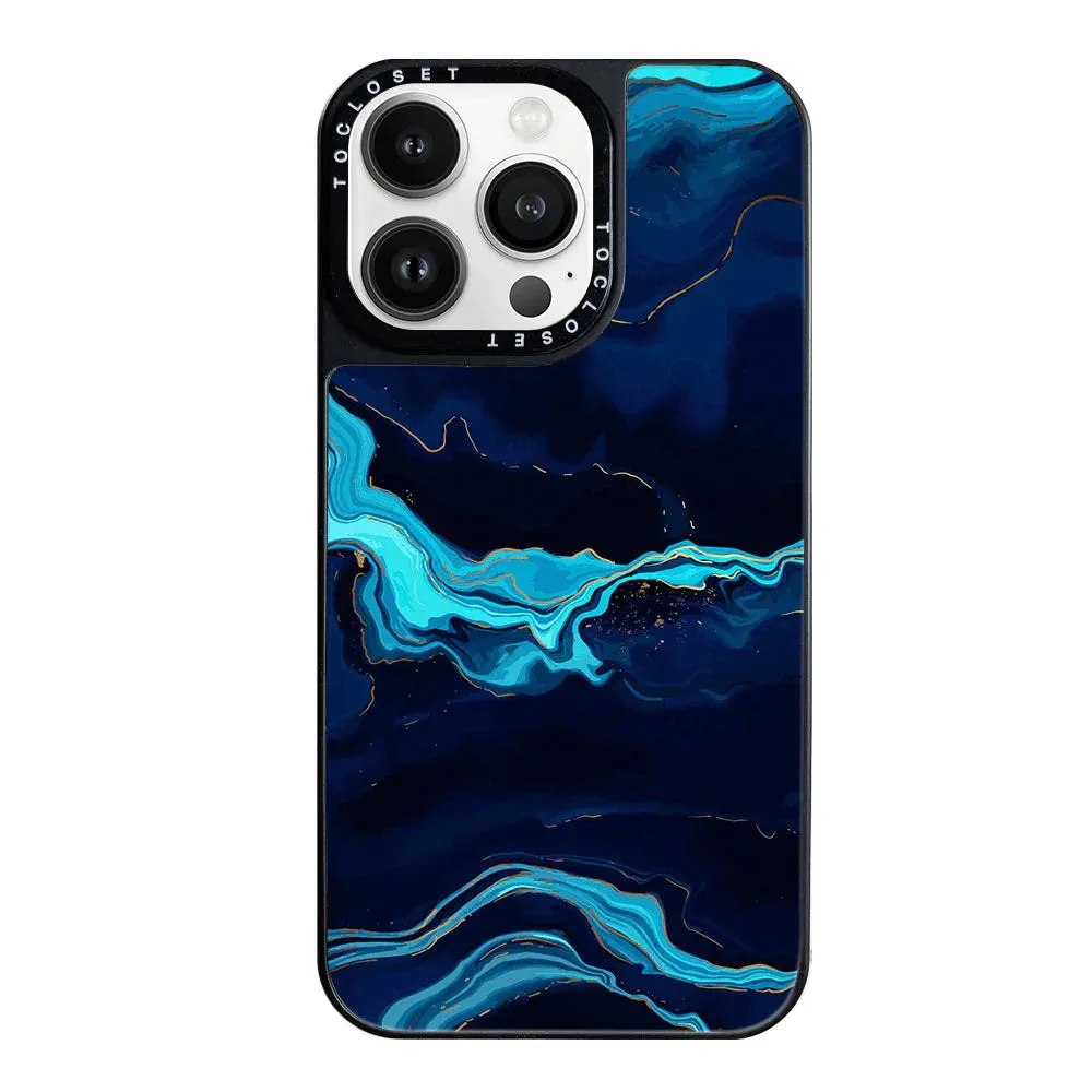 Blue Marble Designer iPhone 15 Pro Case Cover