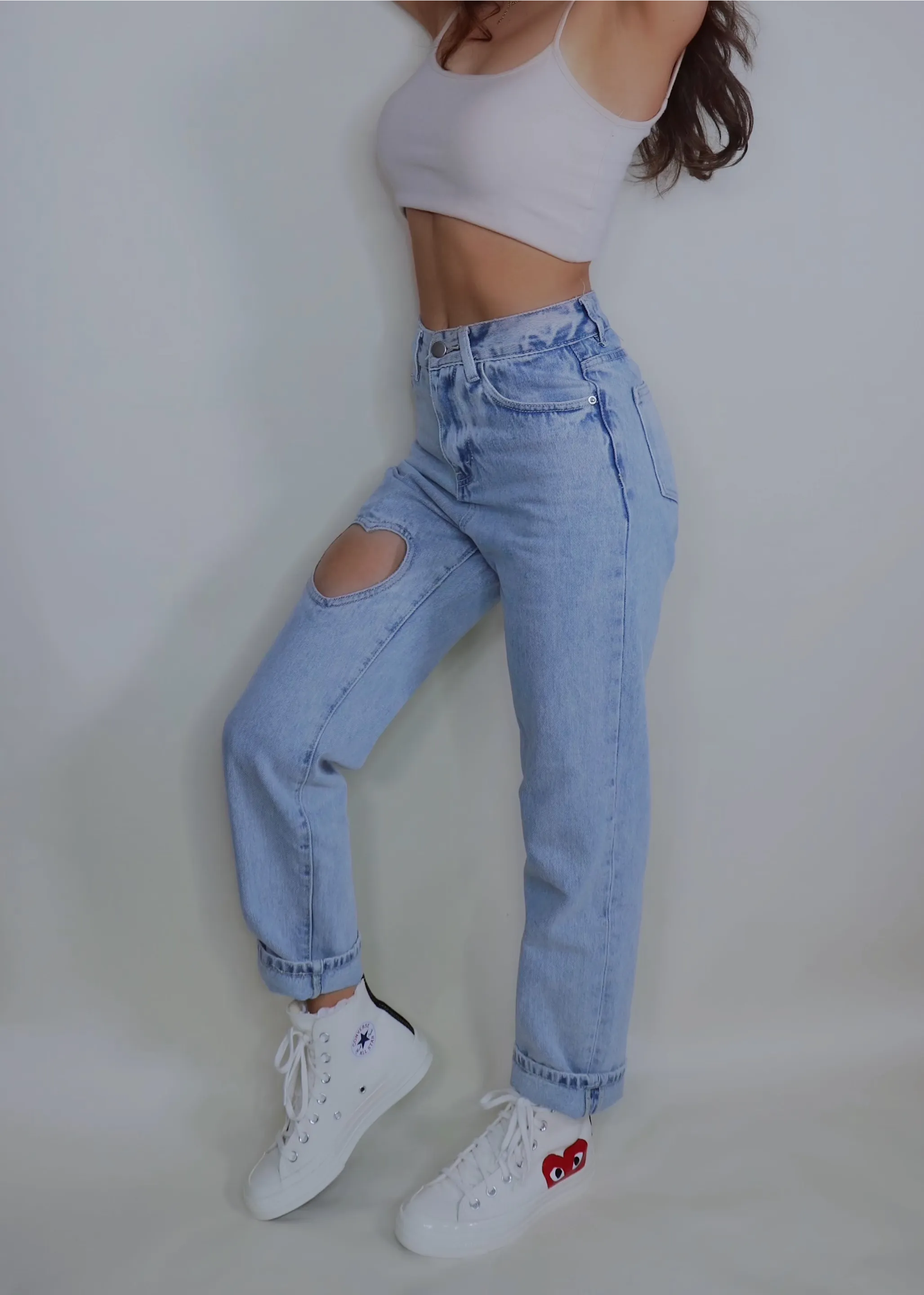 Blue Sweetheart Jeans