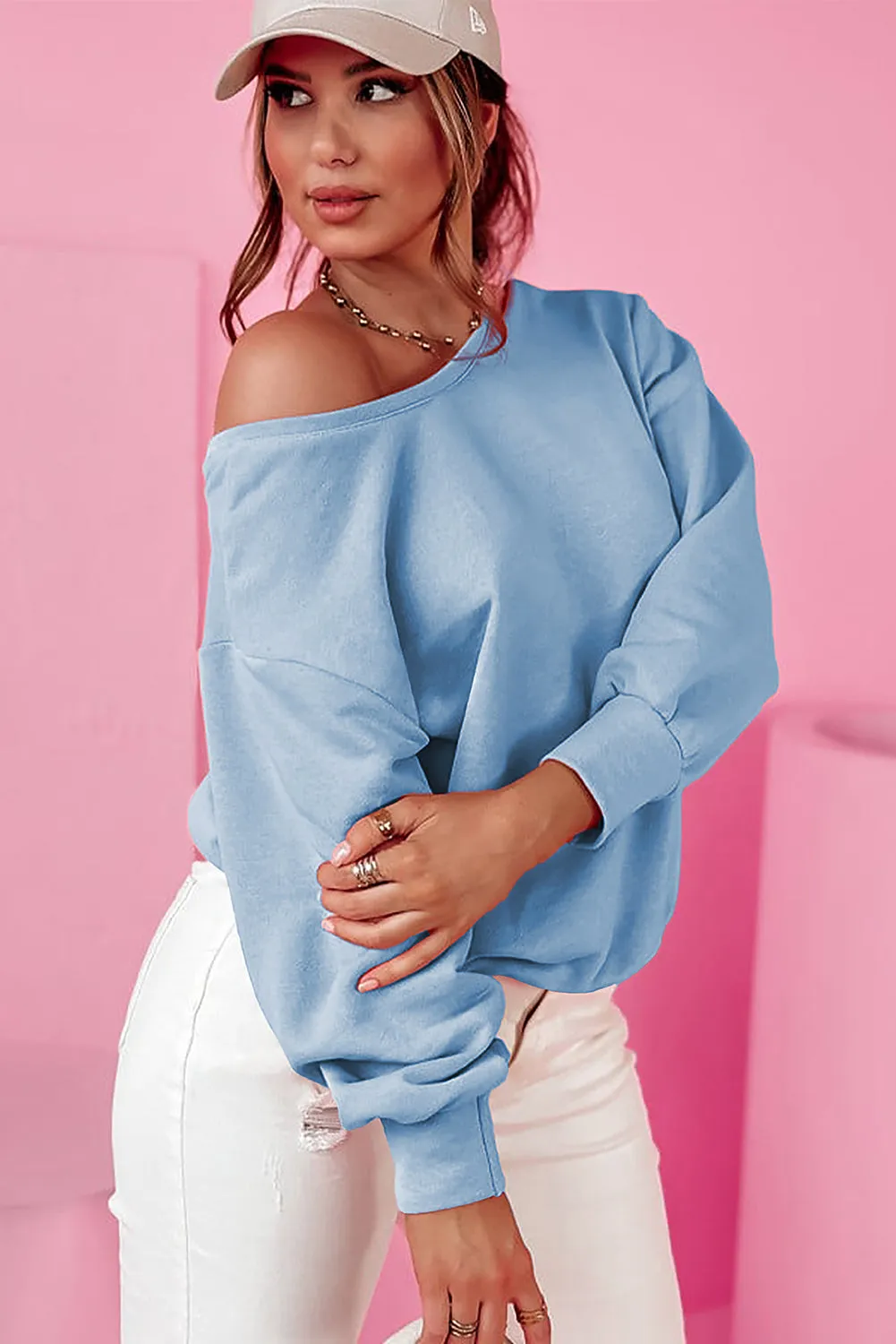 Bow knot  Round Neck Sweatshirt