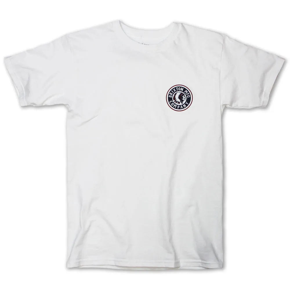 Brixton Rival II T-Shirt White