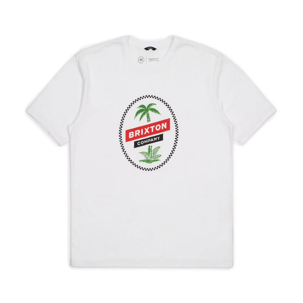 Brixton Tosh Premium T-Shirt White