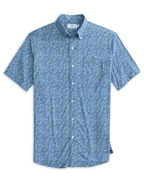 brrr° Intercoastal Dazed and Transfused Short Sleeve Sport Shirt