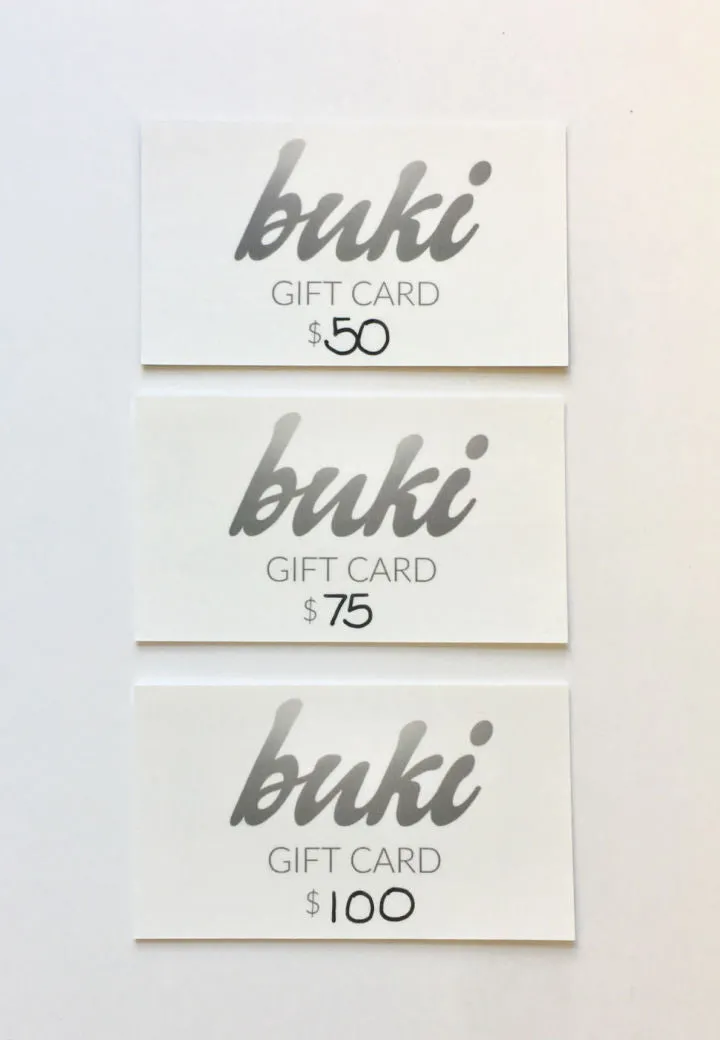 Buki Gift Card