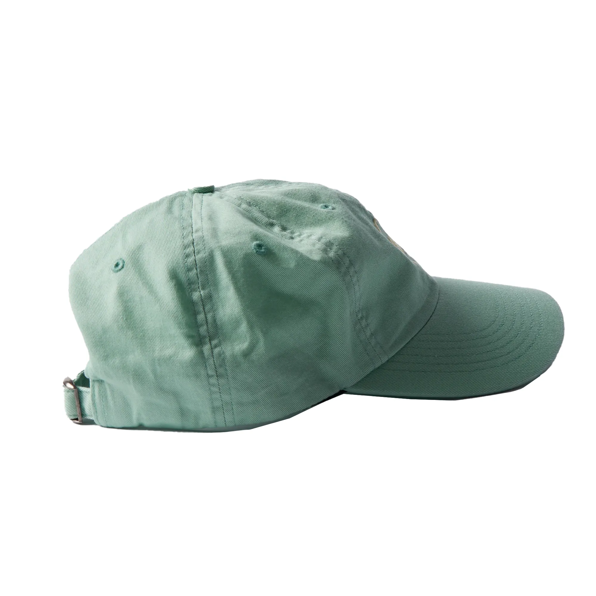 By Parra Script Logo 6 Panel Hat Sage Green