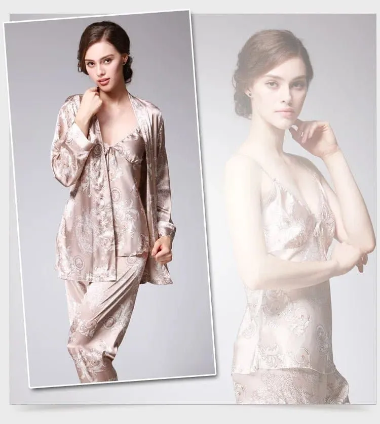 Cami Nightwear with Robe and Pant