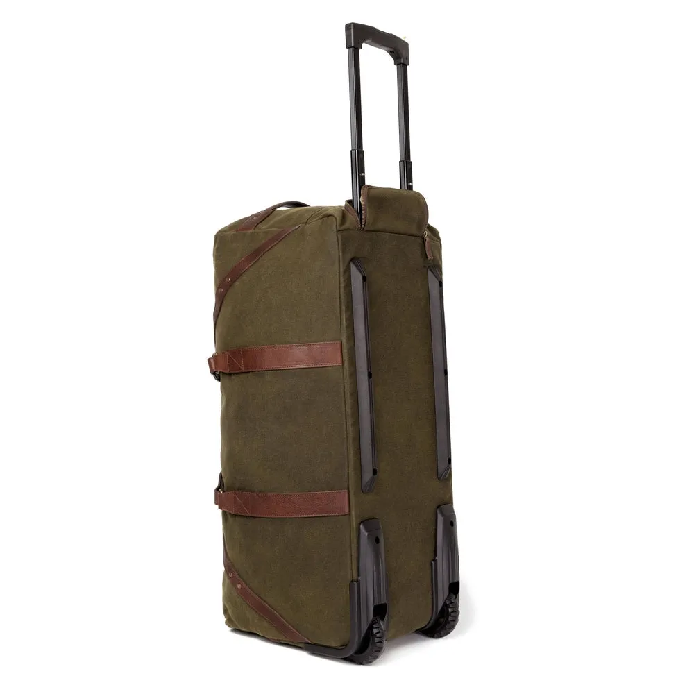 Campaign Waxed Canvas Large Roller Duffle Bag