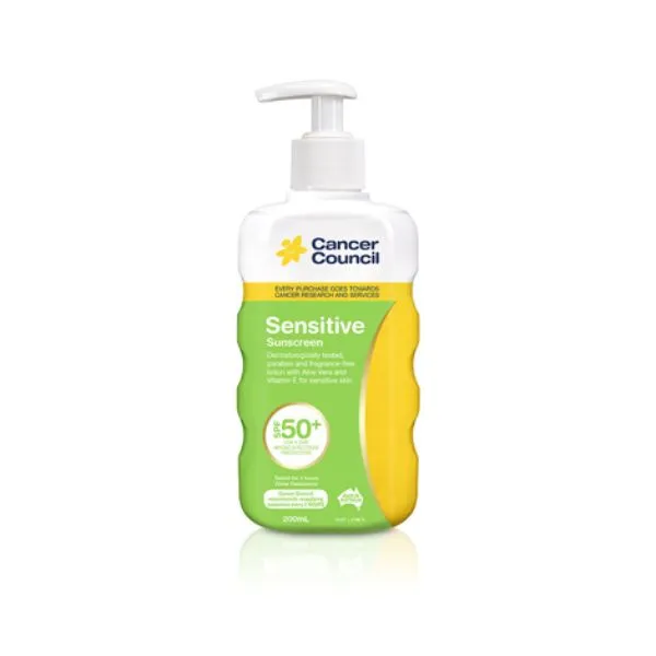 CANCER COUNCIL - Sensitive Sunscreen SPF50 