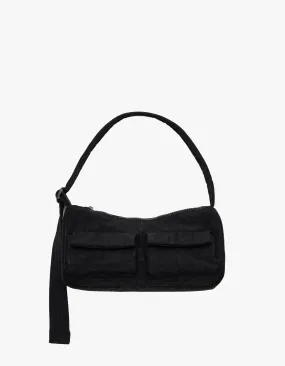 Cargo Shoulder Bag - Black