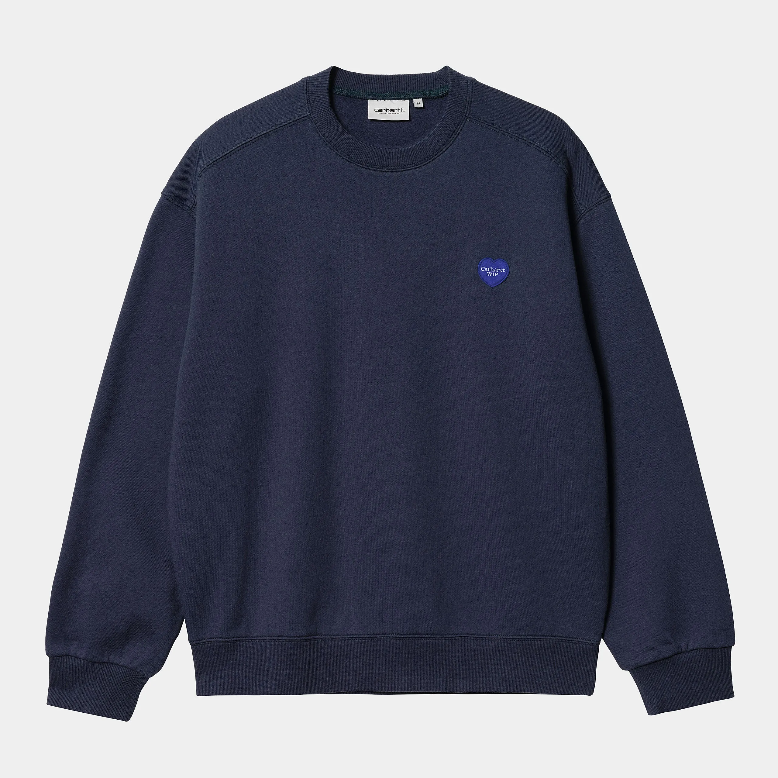 Carhartt WIP - Heart Patch Crewneck Sweatshirt - Blue