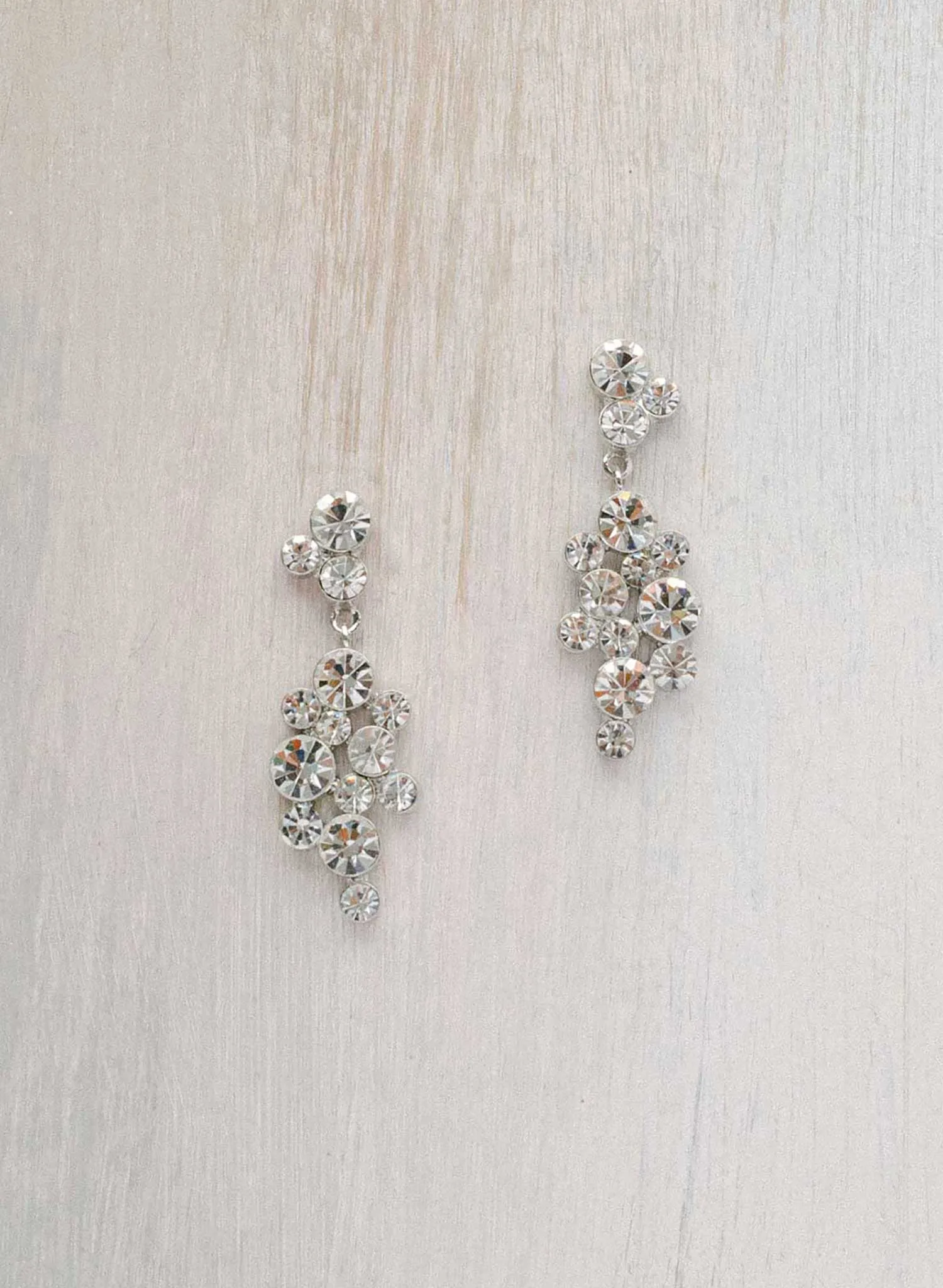 Champagne bubbles petite drop earrings - Style #2438