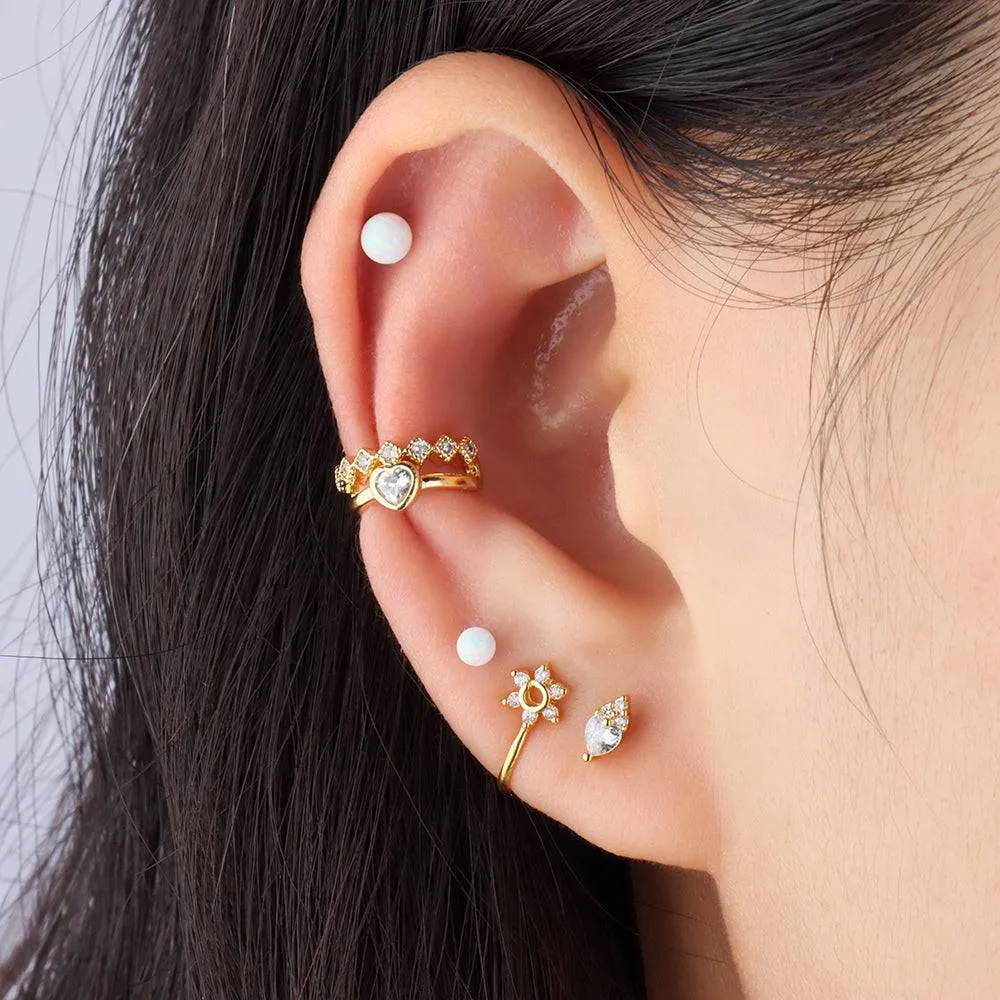 Charming Love Ear Cuff