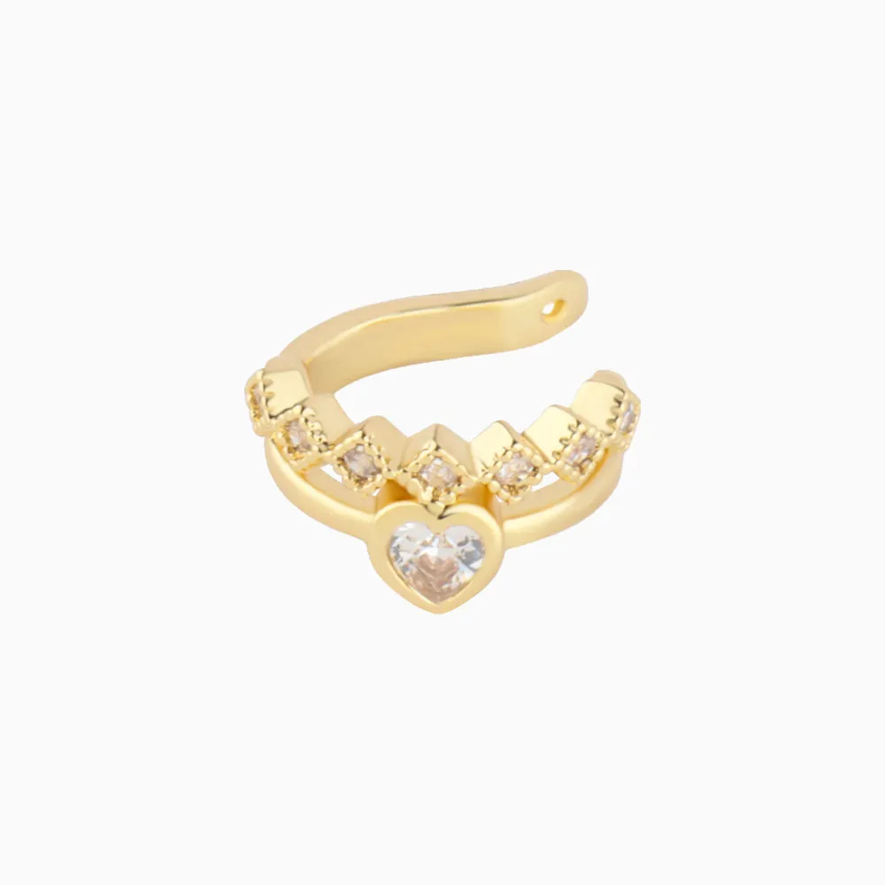 Charming Love Ear Cuff