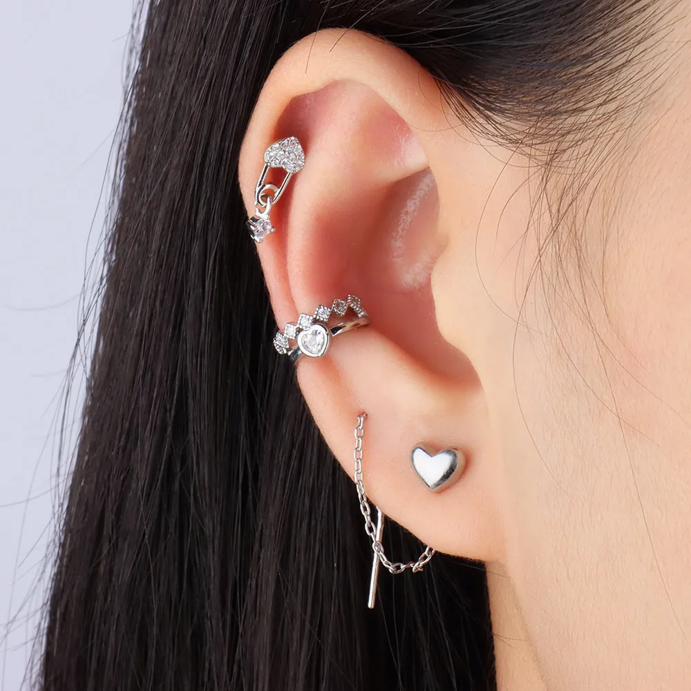 Charming Love Ear Cuff