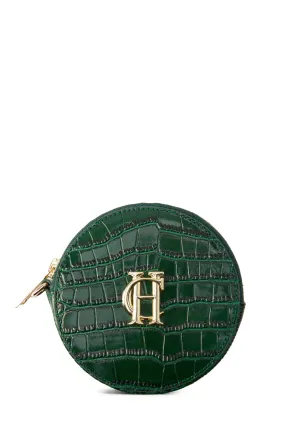 Chelsea Coin Purse (Emerald Croc)