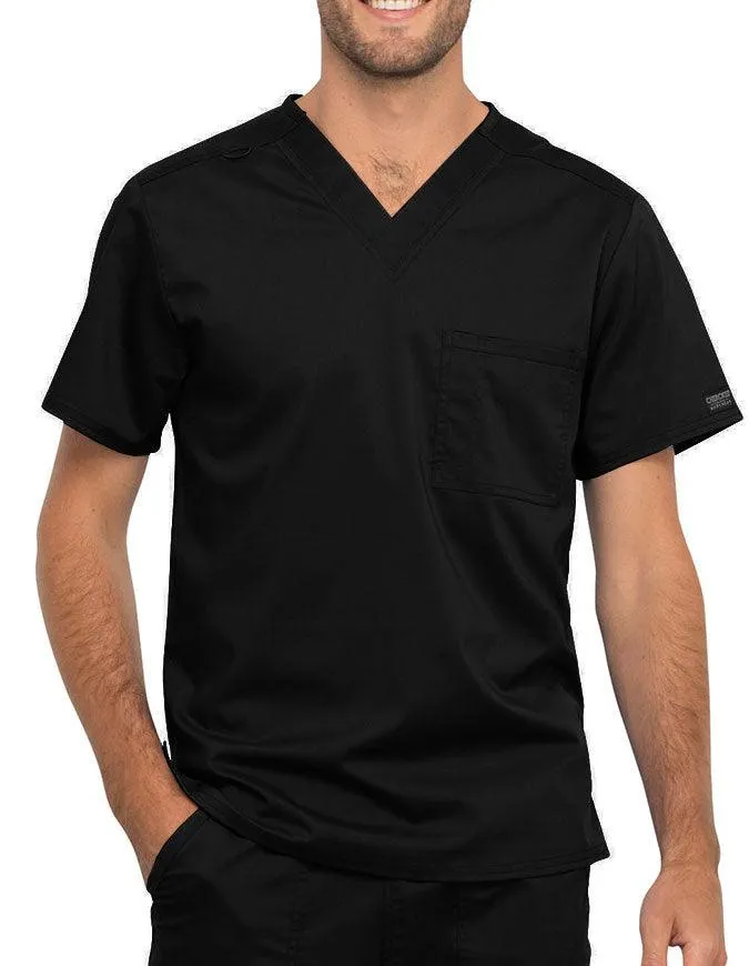 Cherokee Workwear Revolution Unisex Pocket V-Neck Scrub Top