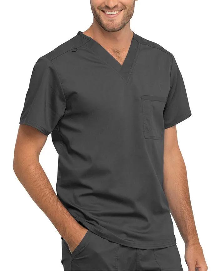 Cherokee Workwear Revolution Unisex Pocket V-Neck Scrub Top