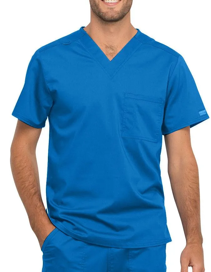 Cherokee Workwear Revolution Unisex Pocket V-Neck Scrub Top