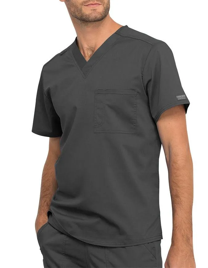 Cherokee Workwear Revolution Unisex Pocket V-Neck Scrub Top