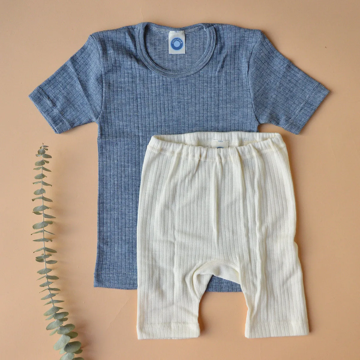 Child's T-Shirt - Organic Cotton/Merino/Silk (1-12y)