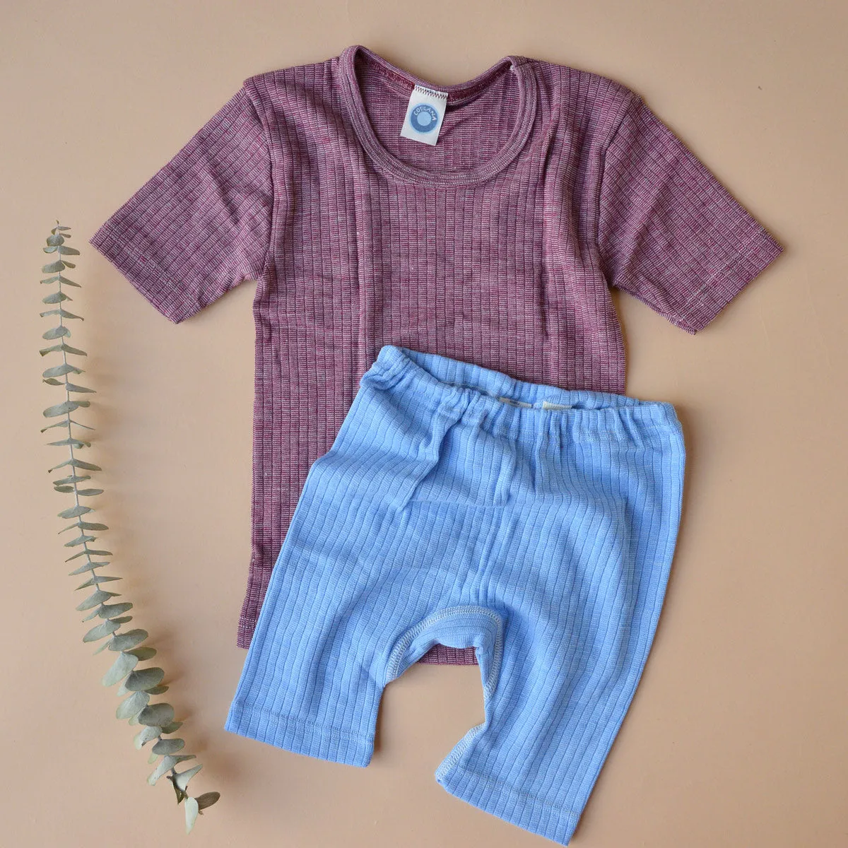 Child's T-Shirt - Organic Cotton/Merino/Silk (1-12y)