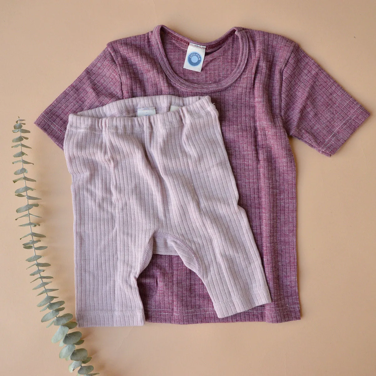 Child's T-Shirt - Organic Cotton/Merino/Silk (1-12y)