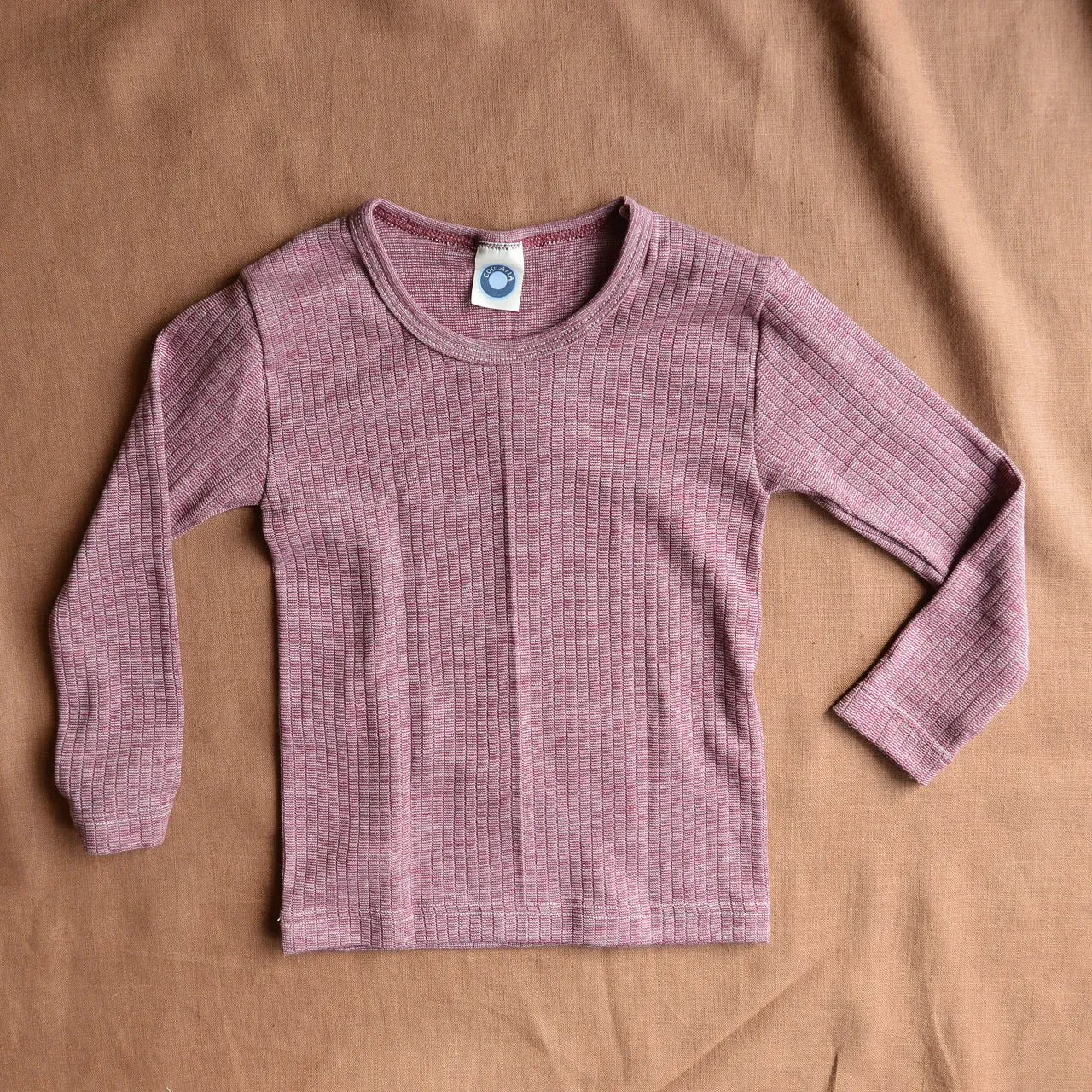 Child's Top Long Sleeve - Organic Cotton/Merino/Silk (1-12 years)