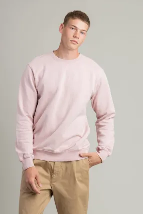 Classic Organic Crew - Faded Pink