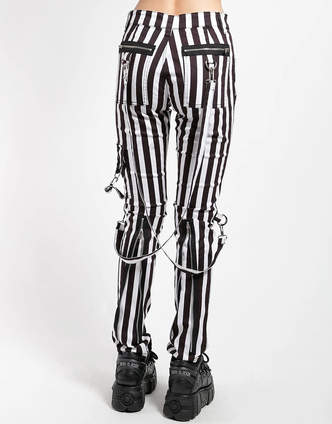 CLASSIC SLIM LEG  BONDAGE PANT MEDIUM STRIPE