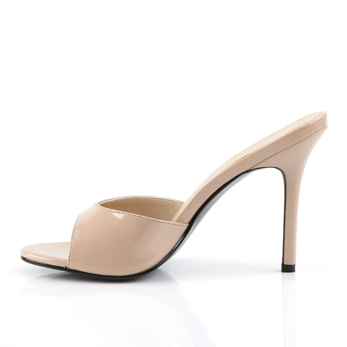 CLASSIQUE-01 Nude Slide High Heel