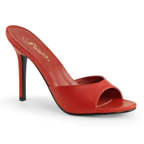 CLASSIQUE-01 Red Slide High Heel