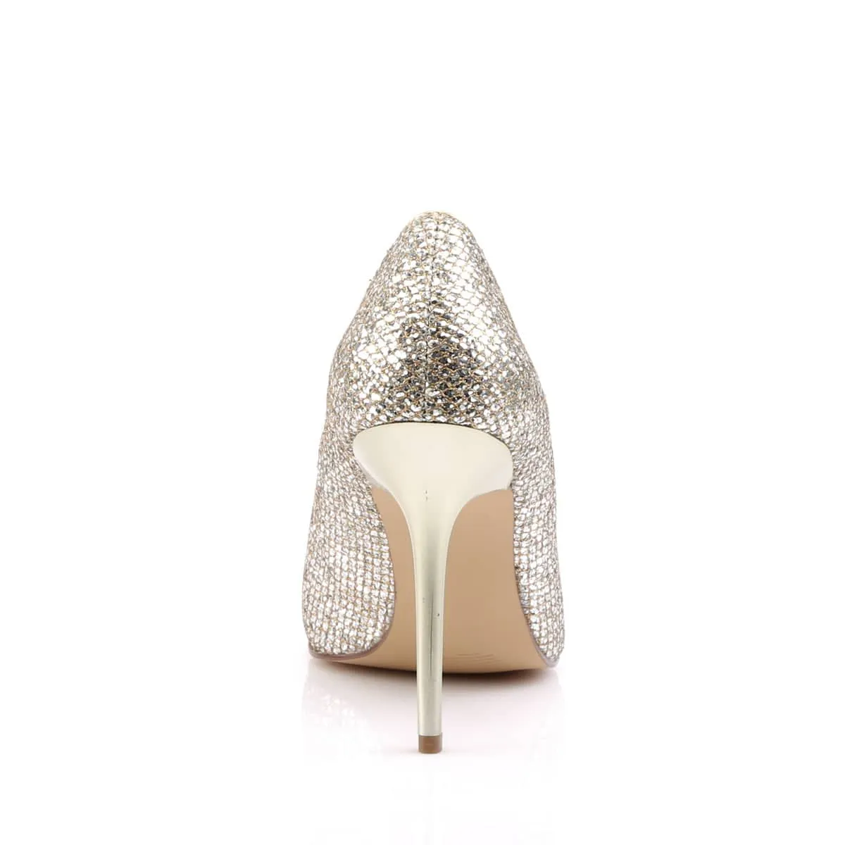 CLASSIQUE-20 Gold Court High Heel