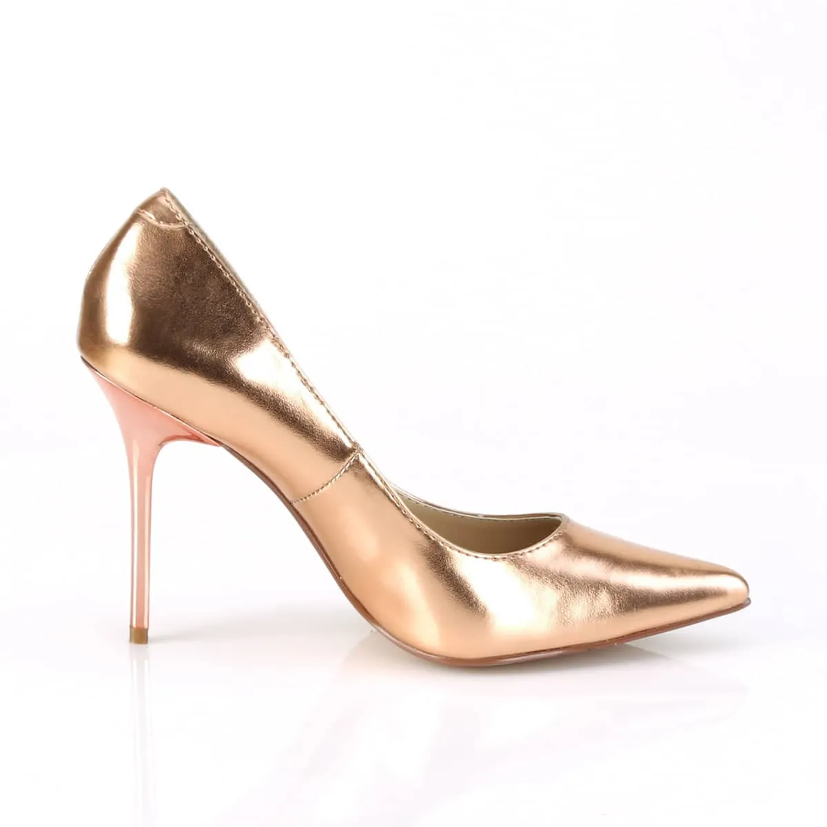 CLASSIQUE-20 Rose Gold Court High Heel