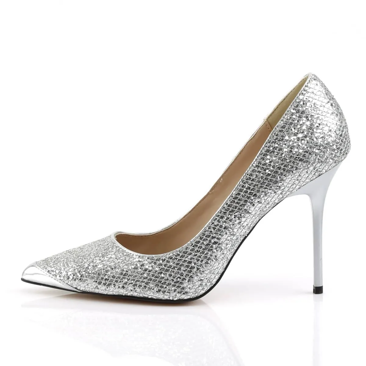 CLASSIQUE-20 Silver Court High Heel