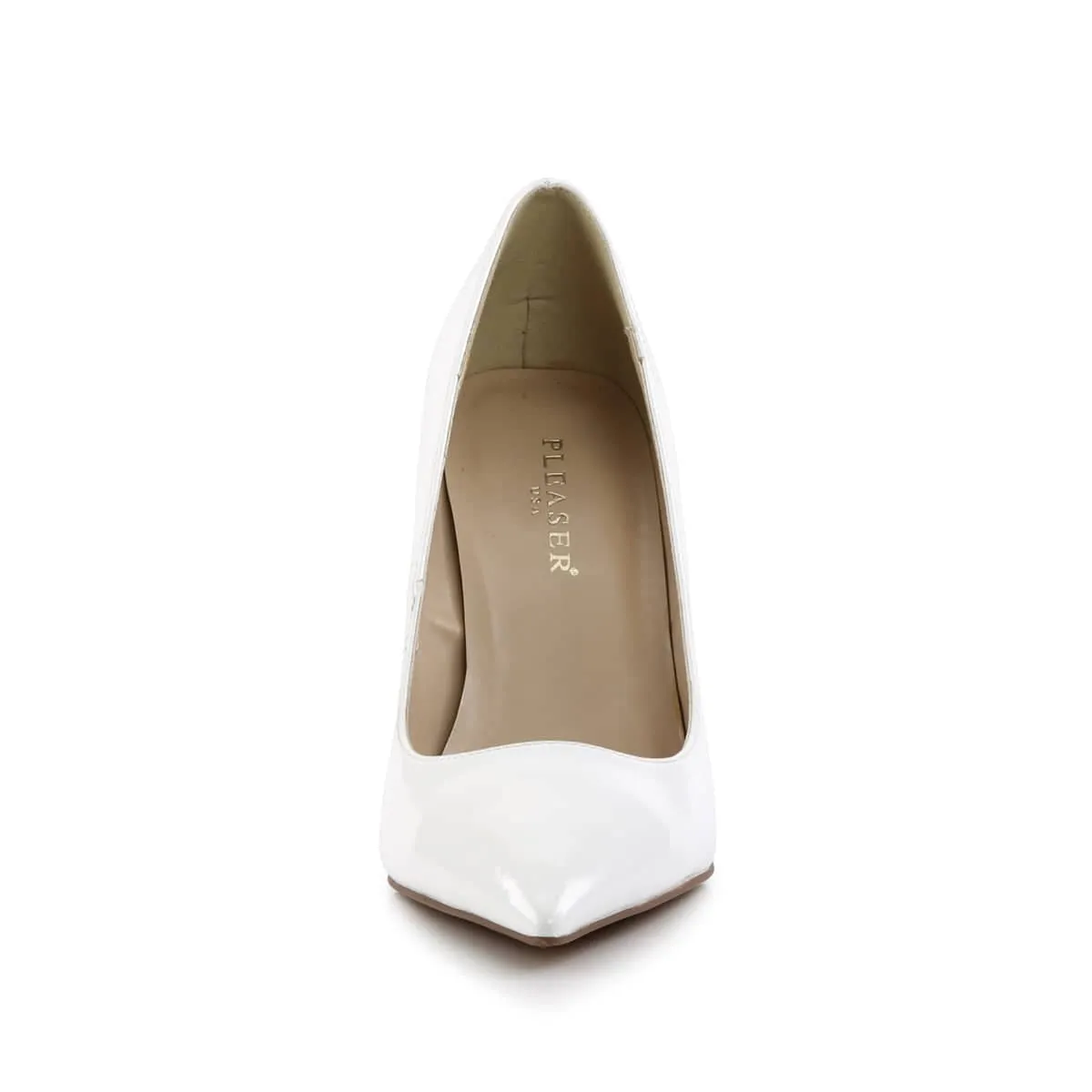 CLASSIQUE-20 White Court High Heel