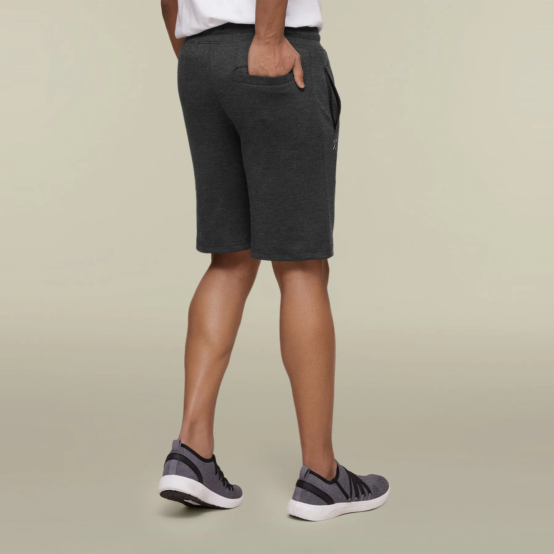 Code Cotton Rich Shorts Graphite Grey