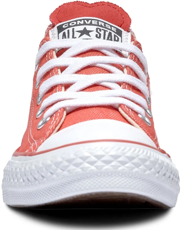 Converse Kid's Chuck Taylor All Star Low Top Sedona Red/Enamel Red/Blue