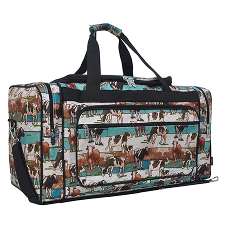 Country Side Moo NGIL Canvas 23 Duffle Bag