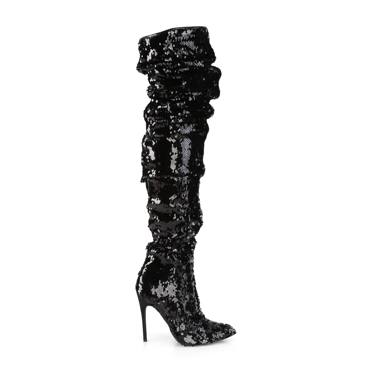 COURTLY-3011 Thigh High Boots