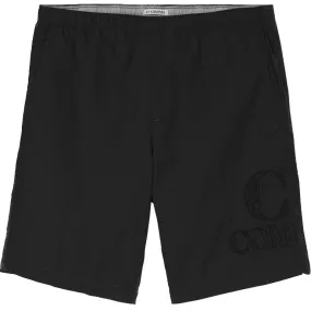 CP Company Black Nylon Logo Swimshorts