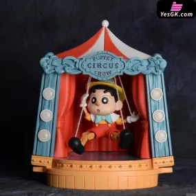 Crayon Shin-chan Marionette X Crayon Shin-chan Statue - The South Studio [In-Stock]