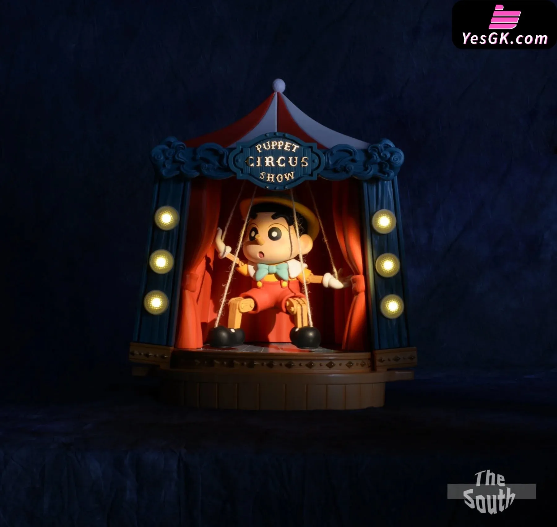 Crayon Shin-chan Marionette X Crayon Shin-chan Statue - The South Studio [In-Stock]