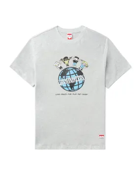 Crew Neck Print T-shirt