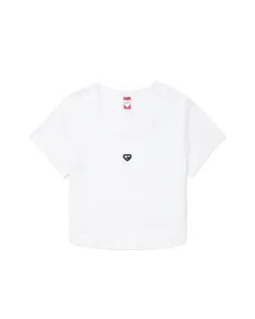 Cropped G-heart T-shirt