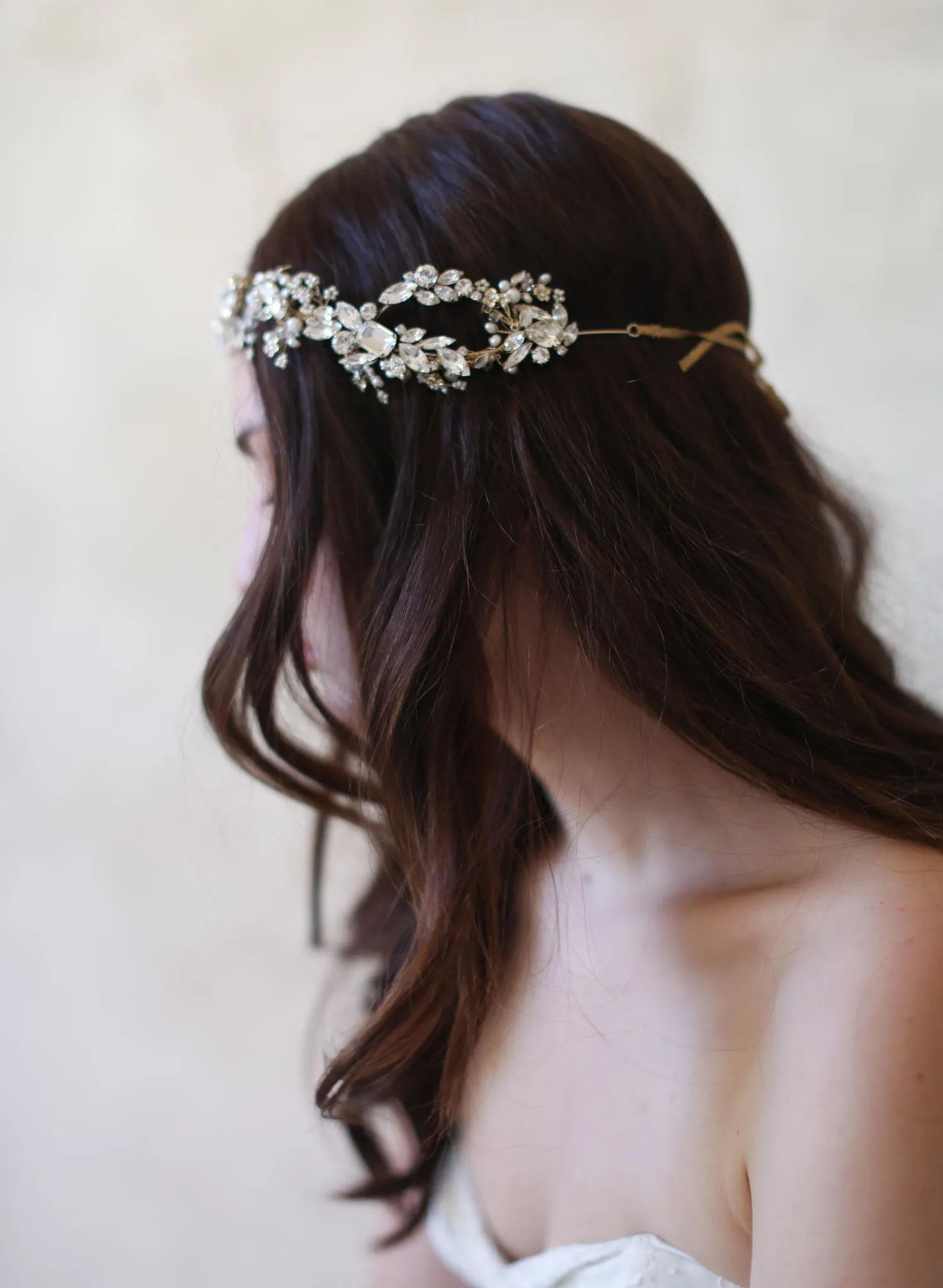 Crystal dazzle ornate headband - Style #519