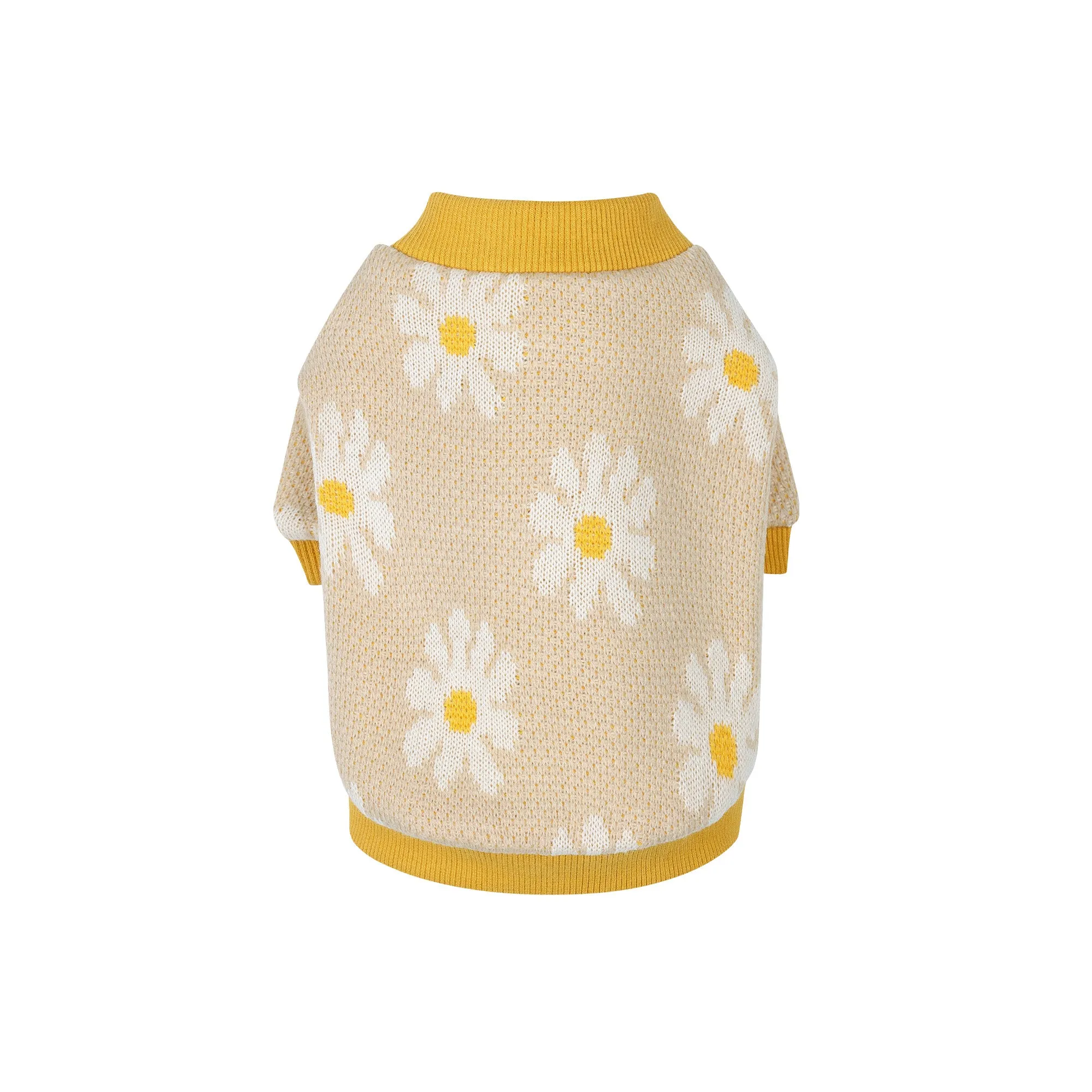 Daisy Garden Cardigan - Yellow