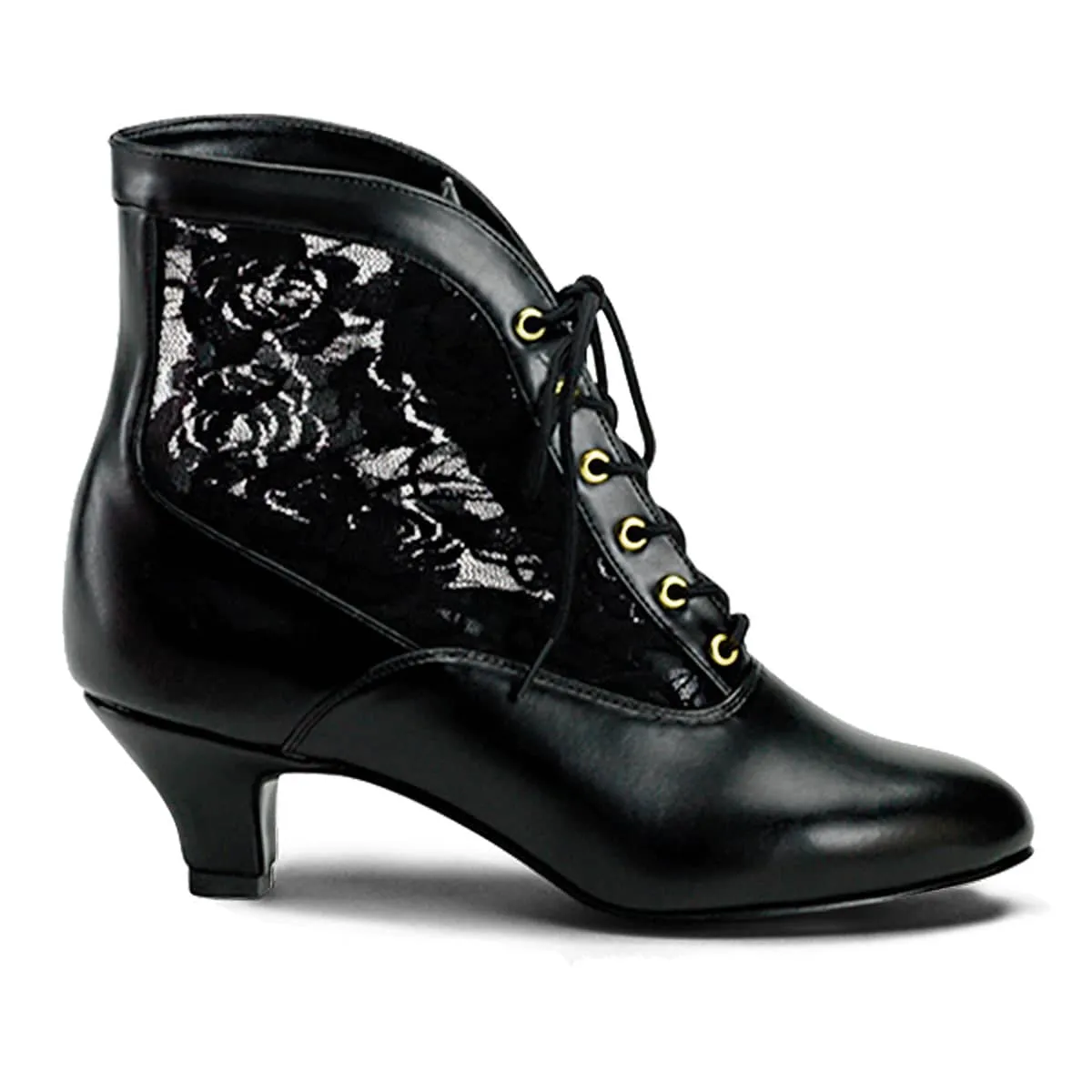 DAME-05 Black Ankle Boots